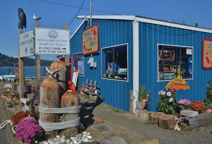 colorful gift and bait shop